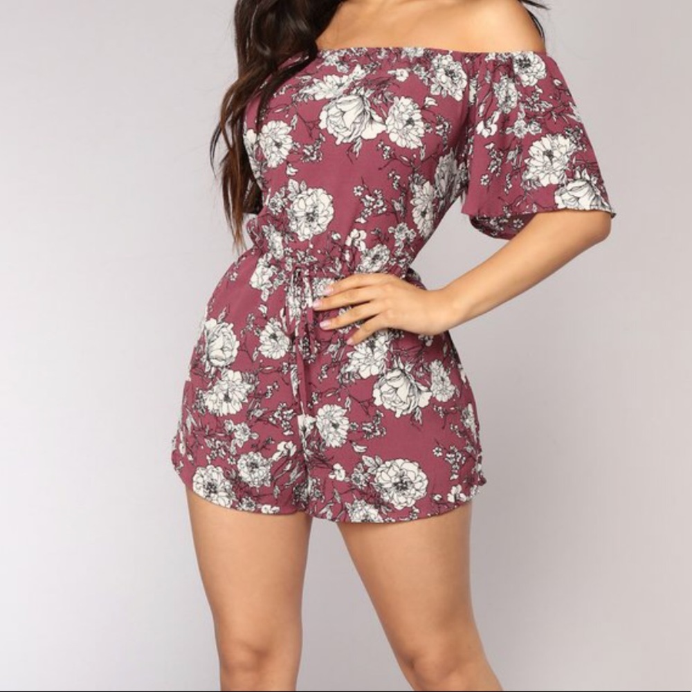 Napa Valley Floral Romper